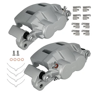 Front Brake Caliper Pair with Brackets for Ford Excursion F-250 F-350 18-B4790 - Picture 1 of 12