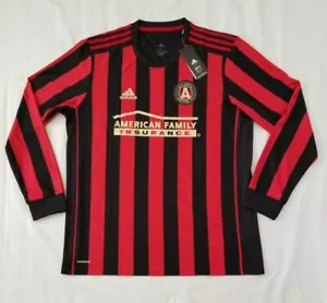 Heimtrikot Herren Größe XL schwarz rot Adidas Aeroready MLS Atlanta United FC GF4071 - Bild 1 von 2