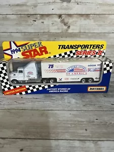 Matchbox 1994 Super Star Transporters #75 Factory Stores Todd Bodine NEW - Picture 1 of 3