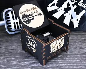 The Beatles Let it Be Aufzieh automatische Spieluhr aus Holz handgefertigt handgefertigt - Bild 1 von 9