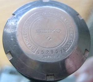 Seiko Pogue Pepsi Chronograph 6139-6002 BACK case ONLY - Picture 1 of 1