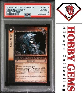 GOBLIN ARMY PSA 10 2001 Decipher LOTR Fellowship of the Ring 1R173 - Picture 1 of 2