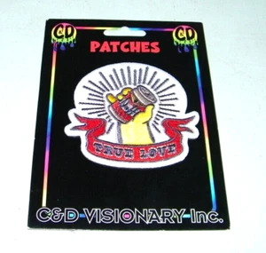 Lata de cerveza Duff de Los Simpson "True Love" 3" parche bordado hierro nuevo - Imagen 1 de 4