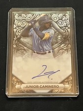 2023 Bowman Sterling Junior Caminero # 072/100 Sterling Silver Auto