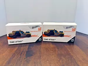2 Hot Wheels id Veicoli Identificabili Unicamente Time Attaxi Nuovi con Scatola 2018 Auto - Foto 1 di 6