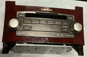 10-12 LEXUS LS460 AM/FM RADIO 6 DISK STEREO AUDIO PLAYER 86120-50P90 OEM - Bild 1 von 3