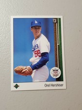 1989 Upper Deck #661 Orel Hershiser Los Angeles Dodgers NL CY YOUNG-3× All-Star 