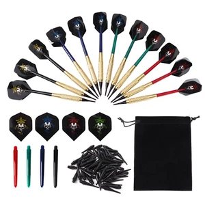 18 Grams Soft Tip Darts for Electronic Dart Board with 60 Dart Tips - 12Pack - Picture 1 of 7