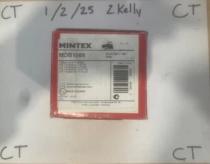 MINTEX Red Box WVA2001185 Front Brake Pad Set Porsche, VW Bus, VW Caravelle, New - Picture 1 of 2