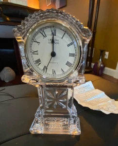 Crystal Legends Clock by Godinger RARE FIND - Picture 1 of 4