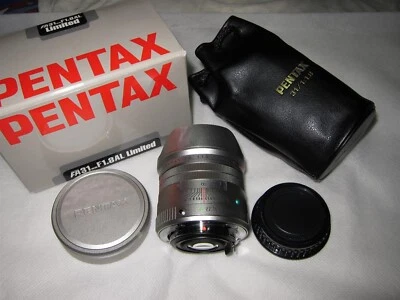 SMC Pentax FA  31mm  1:1.8 AL LIMITED Silver... Pentax KAF Mount.. Made in JAPAN - Image 1 of 4