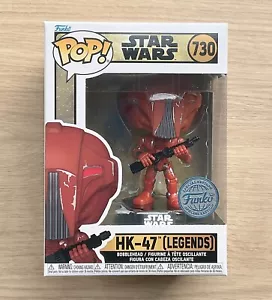 Funko Pop Star Wars HK-47 (Legends) #730 + Free Protector - Picture 1 of 6