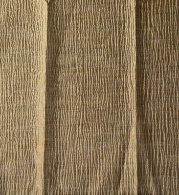 Kravet Metallicity in Bronze Brown Designer Fabric Remnant 24x24" - Image 1 of 3