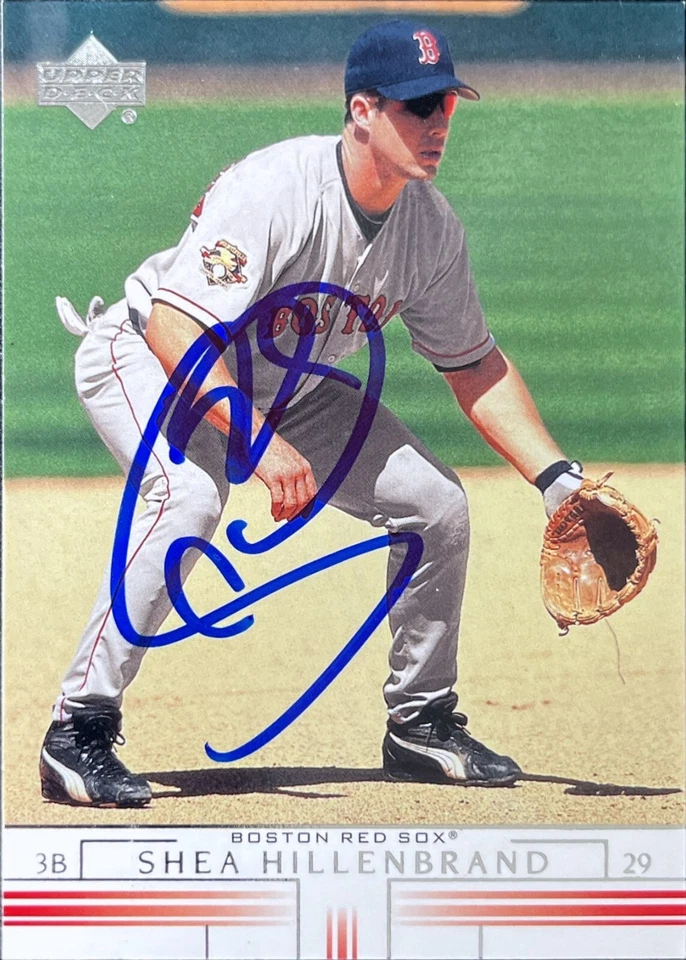 2002 Upper Deck #164 Shea Hillenbrand Boston Red Sox AUTO SIGNED COA - Image 1 of 1