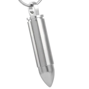 JOYERÍA DE CREMACIÓN CENIZA BALA URNA COLGANTE RECUERDO CONMEMORATIVO COLLAR MEDALLÓN UK - Imagen 1 de 19