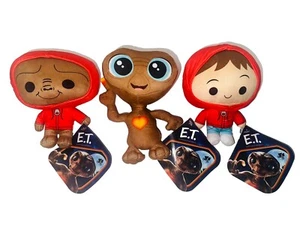 Nuevo E.T. Juego de peluches The Extraterrestial & Elliot de 3, 6", Toy Factory - Imagen 1 de 5