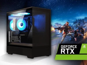 ⚡ GeForce RTX 3050, Ryzen 5 3500, 16GB RAM, M.2 SSD, WIFI, WIN 11 ⚡ Gaming PC - Picture 1 of 12
