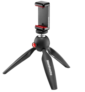 MANFROTTO Pixi Mini Stativ mit Smartphone Klemme, Höhe offen bis 13.5 cm - Bild 1 von 1