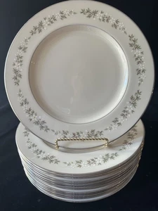 Lenox Brookdale 10.5” dinner plates lot of 12 USA - Picture 1 of 8
