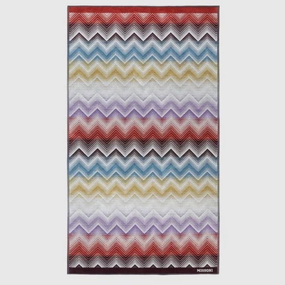Missoni Home Beach towel in sponge 100x180 MAREA 100 - Image 1 of 4