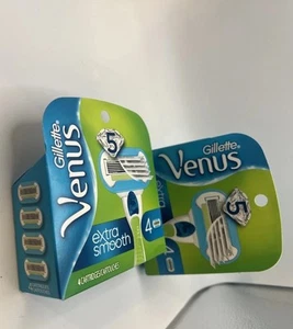 2 Pack Gillette Venus Women's Razor Blade Refills - 4 Count - Picture 1 of 4