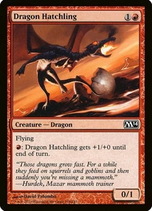 X 1 Dragon Hatchling quasi nuovo M14 138 MTG Magic The Gathering - Foto 1 di 1
