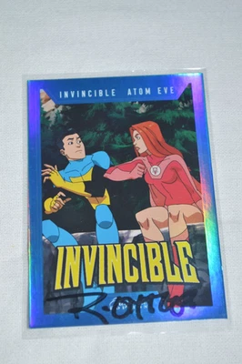 Keepsake Invincible & Atom Eve 2025 firmado por Ryan Ottley Foto 1 de 3