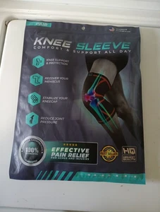 Modvel 2er Pack Knie Kompressionsmanschette zur Schmerzlinderung - Gr. L Grün Neu - Bild 1 von 4