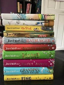David Walliams Book Bundle 8 Hardcover/ 2 Paperback Books - Bild 1 von 2