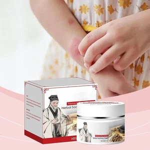 Natürliche pflanzliche beruhigende Creme, chinesischer Kräuterbalsam für den Körper, W8Q3 - Bild 1 von 11