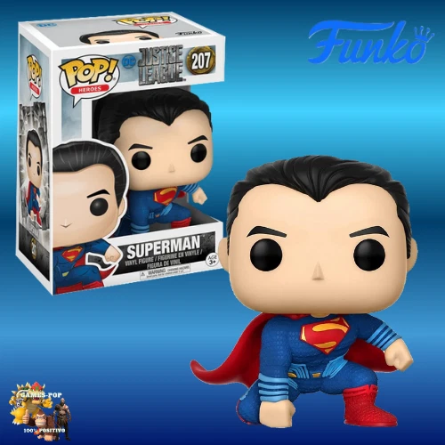 Funko Justice League Superman (landing Pose) Pop Movies Vinyl Figure 2183621