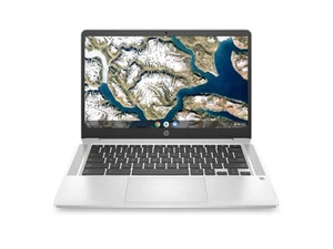 HP 14" Chromebook Intel Pentium N5000 - 4GB - 64GB - Silver - 14A-NA0131WM - Picture 1 of 4
