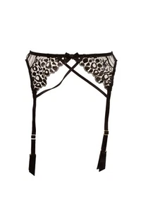 L'AGENT BY AGENT PROVOCATEUR Womens Suspenders Odessa Black Size M - Picture 1 of 4