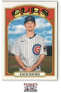 Zach Davies 2021 Topps Heritage #643 - Picture 1 of 2