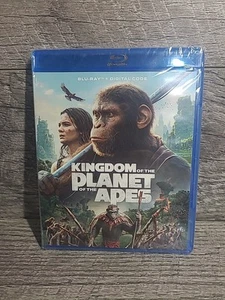 New! Kingdom of the Planet of the Apes (Blu-ray, Digital Code) Brand New Sealed - Picture 1 of 6