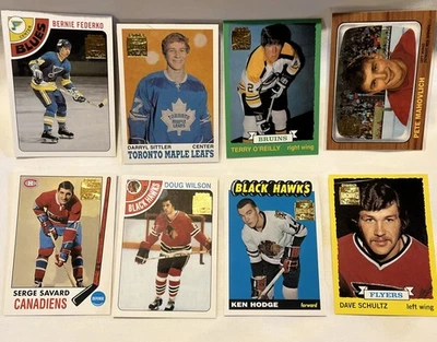 Topps Archives 2002 mezclado Wilson Hodge Savard Sittler Federko Foto 1 de 2