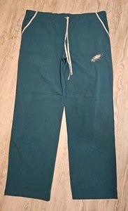 NFL Philadelphia Eagles Conjunto Exfoliante Bordado Pantalones Top Grande L Verde Suave 2 piezas - Imagen 1 de 6
