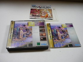 [ 00] Game Software SS SimCity 2000 Sega Saturn SEGA SATURN