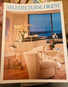 ARCHITECTURAL DIGEST MAGAZINE" INTERNATIONAL MAGAZINE OF DESIGN" OCTOBER, 2001 - Picture 1 of 2