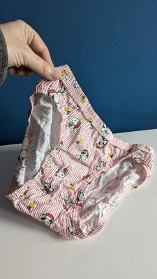 Винтажные мужские SNOOPY бикини трусы Sz L 36-38 1980-х редкая новый из старых запасов праздник Рождество - Изображение 1 из 4