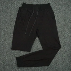 Lululemon Hose Herren Small Tall schwarz ABC Jogginghose Reißverschlusstasche Training Athleisure - Bild 1 von 9