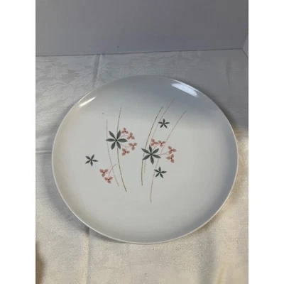 Juego de 5 platos de postre Franciscan Whitestone Happy Talk mediados de siglo Foto 1 de 4