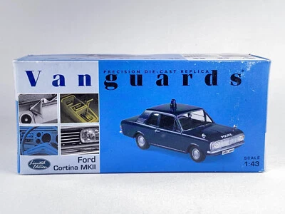 VANGUARDS 1/43 VA04104 FORD CORTINA MKII Thames Valley Police Diecast 1:43 NEW - Image 1 of 4