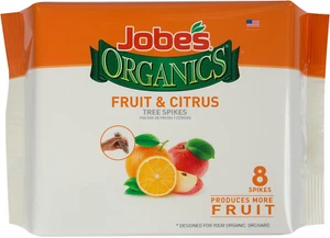 Jobe’S Organics Garden Fertilizer Spikes, Easy Plant Care Fertilizer for Fruit a - Picture 1 of 12