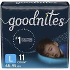 Goodnites Overnight Underwear for Boys, L, 11 Ct (Select for More Options)