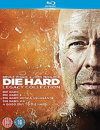 Die Hard 1-5 - Legacy Collection (Box Set) (Blu-ray, 2013) - Image 1 of 1