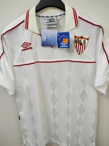SEVILLA FC 2000-2001 BNWT camiseta shirt trikot maillot maglia - Picture 1 of 9