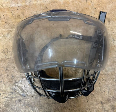 ITECH FX50 ice HOCKEY MASK face SHIELD size small - Image 1 of 4