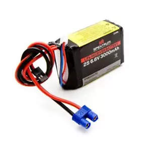 Spektrum 3000mAh 2S 6,6V Li-Fe Empfänger Akku (SPMB3000LFRX) - Bild 1 von 1
