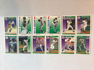 12 Score ‘92 Baseball Cards: Ruffcorn Green Sele Goodwin Brown Erickson Ward +